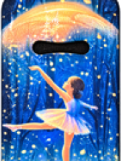Ballerina Snow Globe Lip Balm Holder