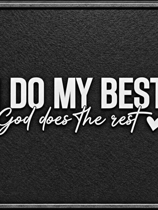 I Do My Best