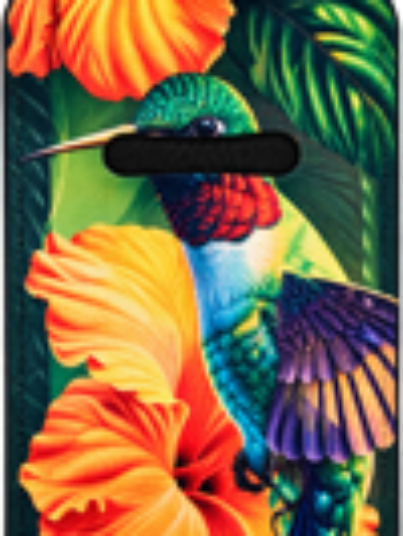 Tropical Hummingbird Lip Balm Holder