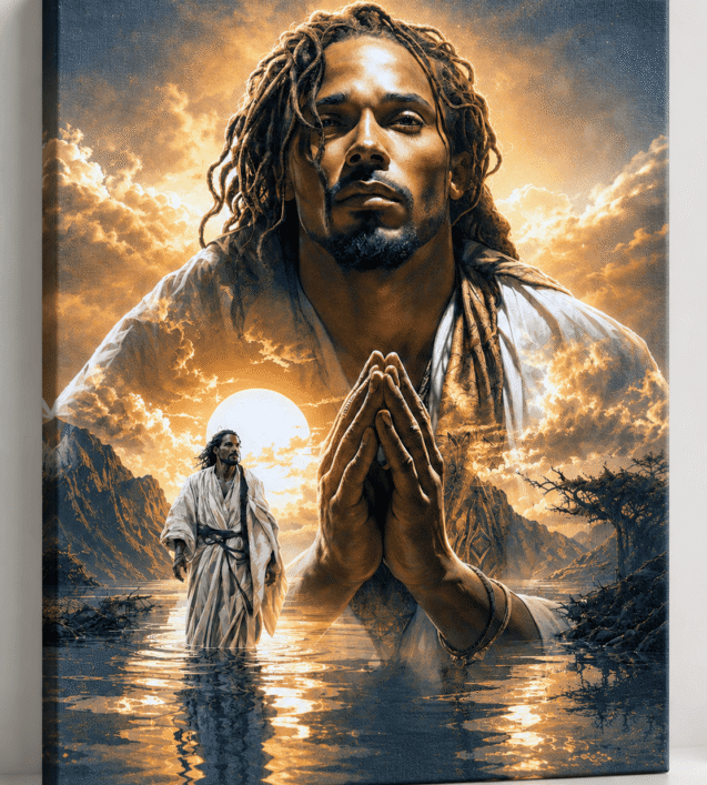 Jesus Praying Hands